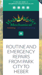 Mobile Screenshot of hebervalleymechanical.com